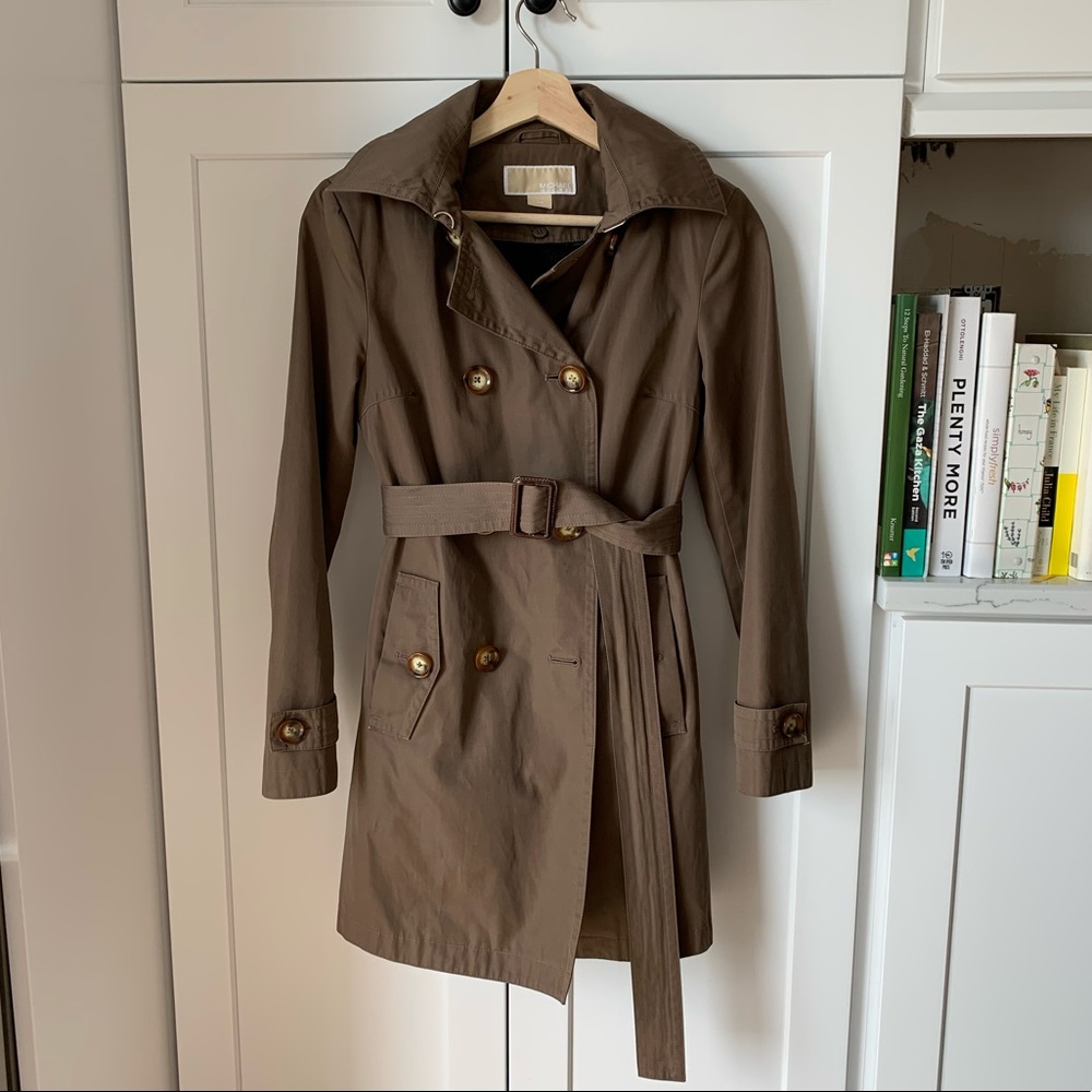 Michael Kors Rain Trench Coat Pxs